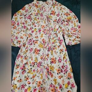 Boohoo Duster Length Kimono
